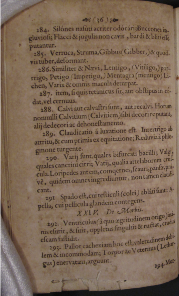 De Morbis, Latin Edition of the Janua linguarum reserata.