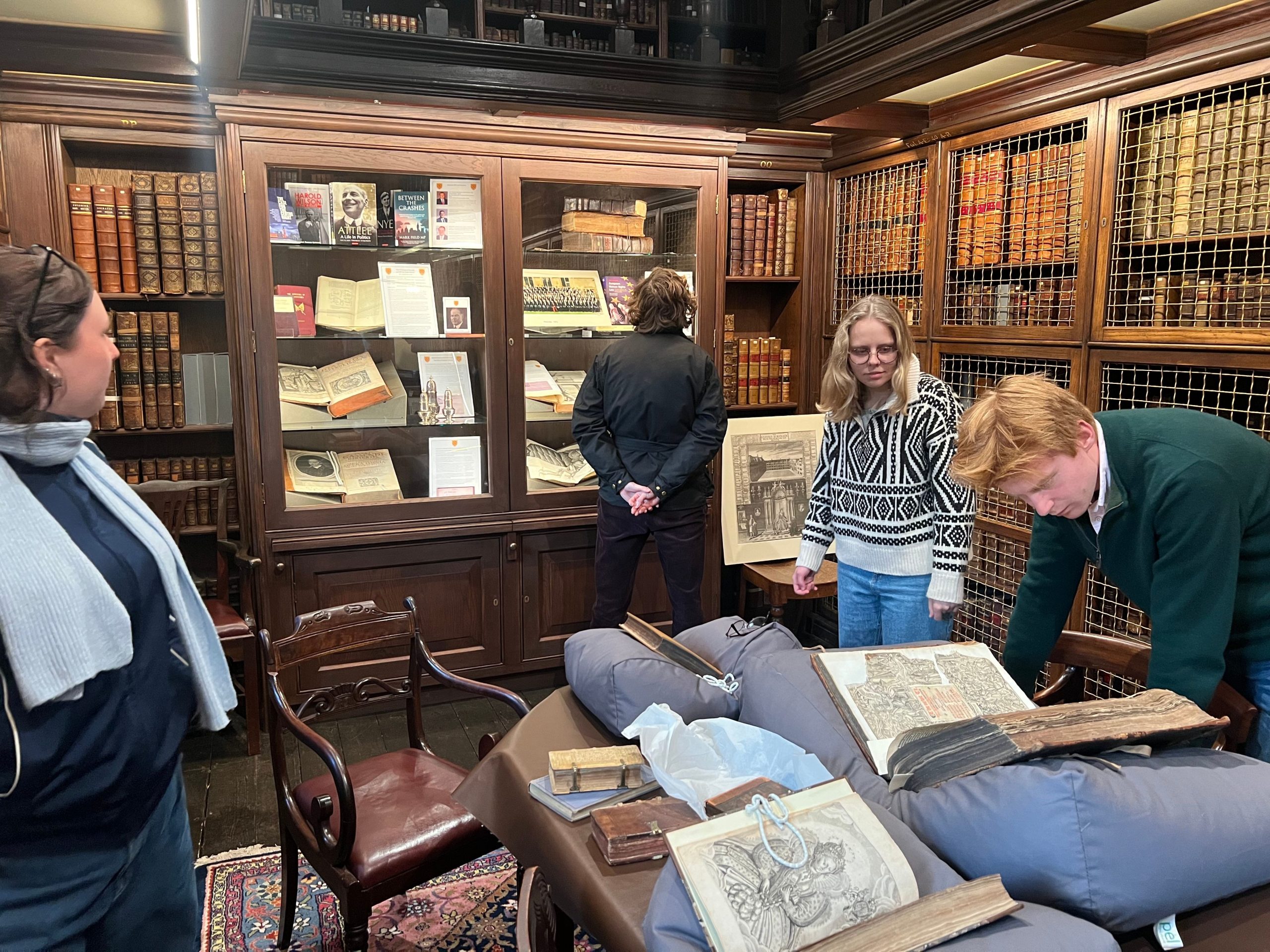 Caring for Collections at St Edmund Hall